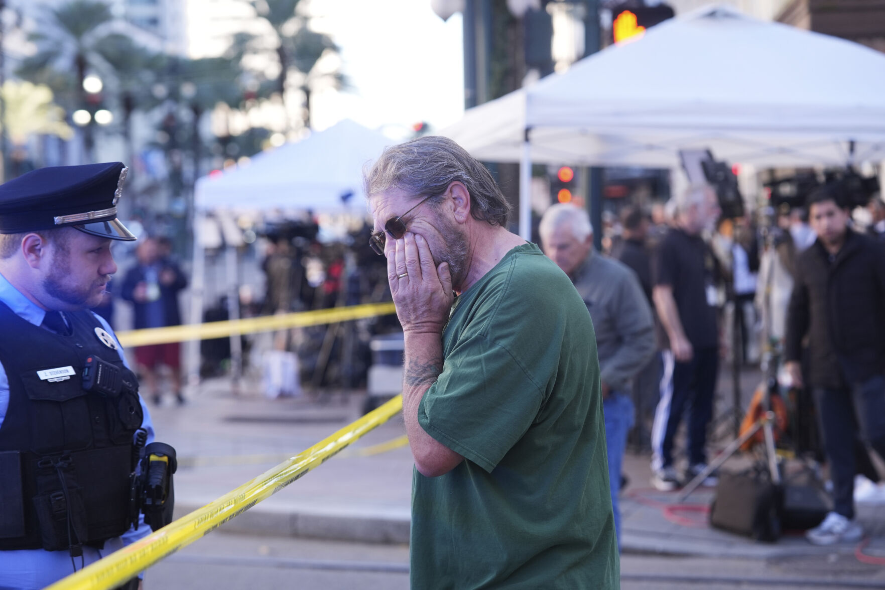 New Orleans Car Into Crowd